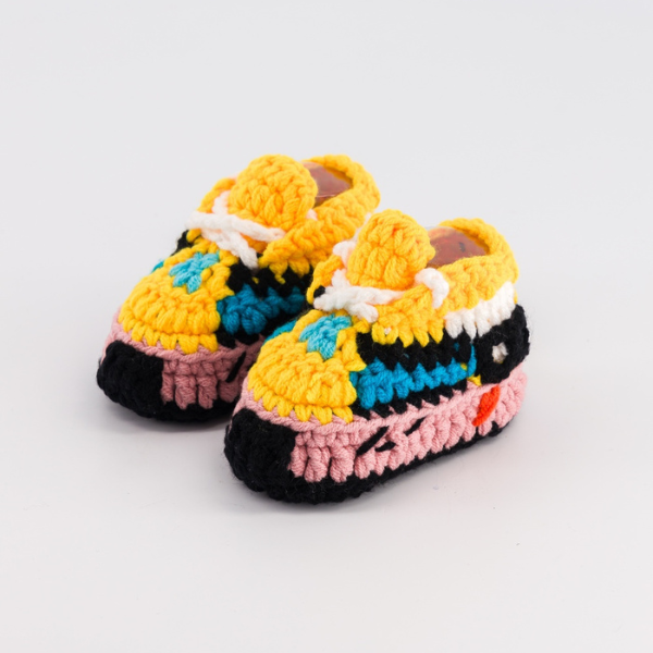 MiniKicks Crochet Sneakers - YZY Wave Runners