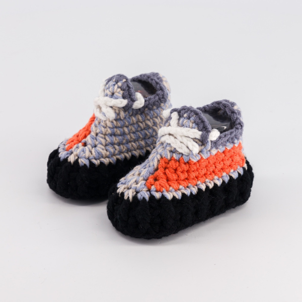 MiniKicks Crochet Sneakers - YZY Wave Runners