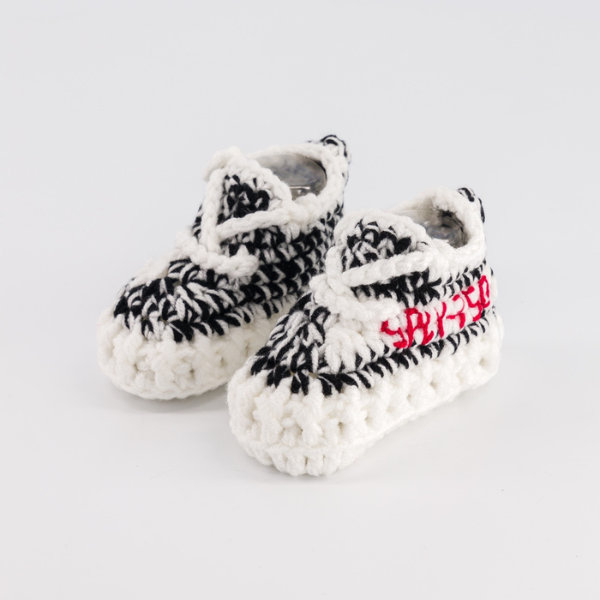 MiniKicks Crochet Sneakers - YZY Wave Runners