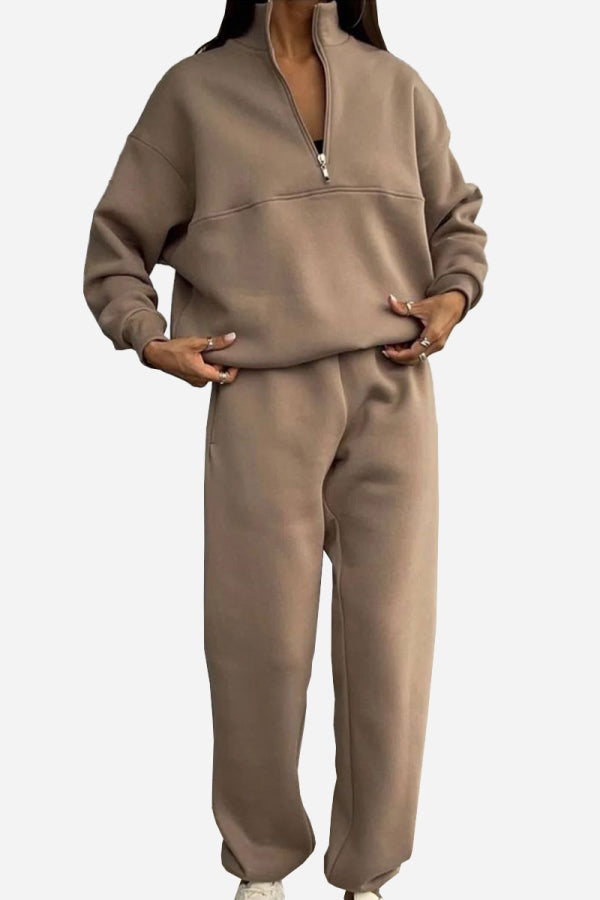 Comfy Chic™  Two-Piece Tracksuit