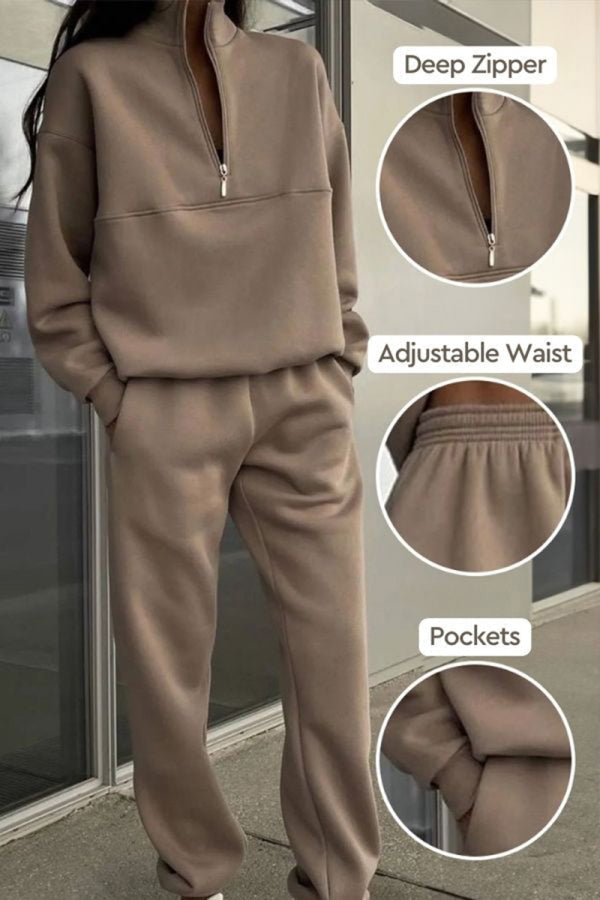 Comfy Chic™  Two-Piece Tracksuit