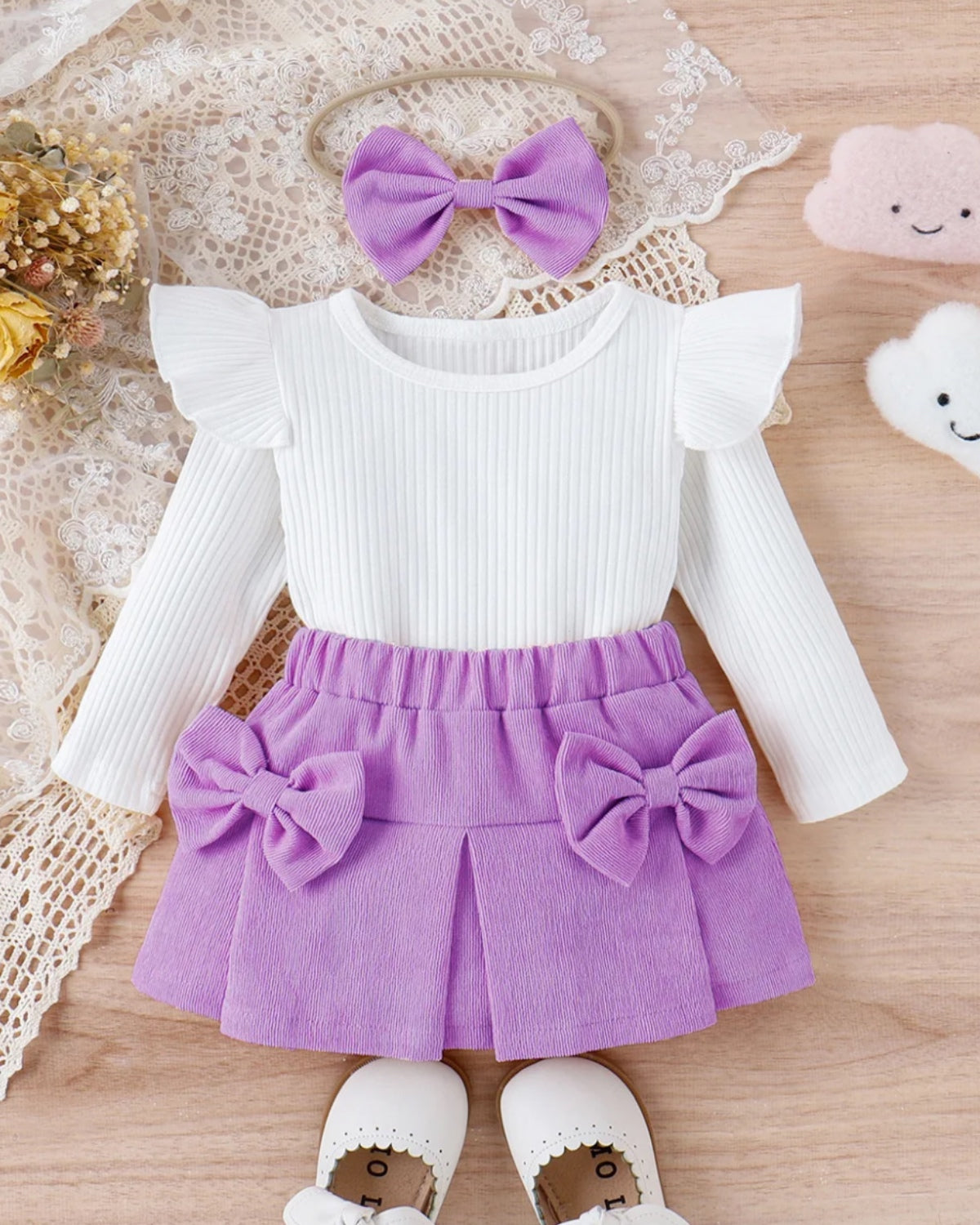 BabyGirl™ Ruffle Trim Dress