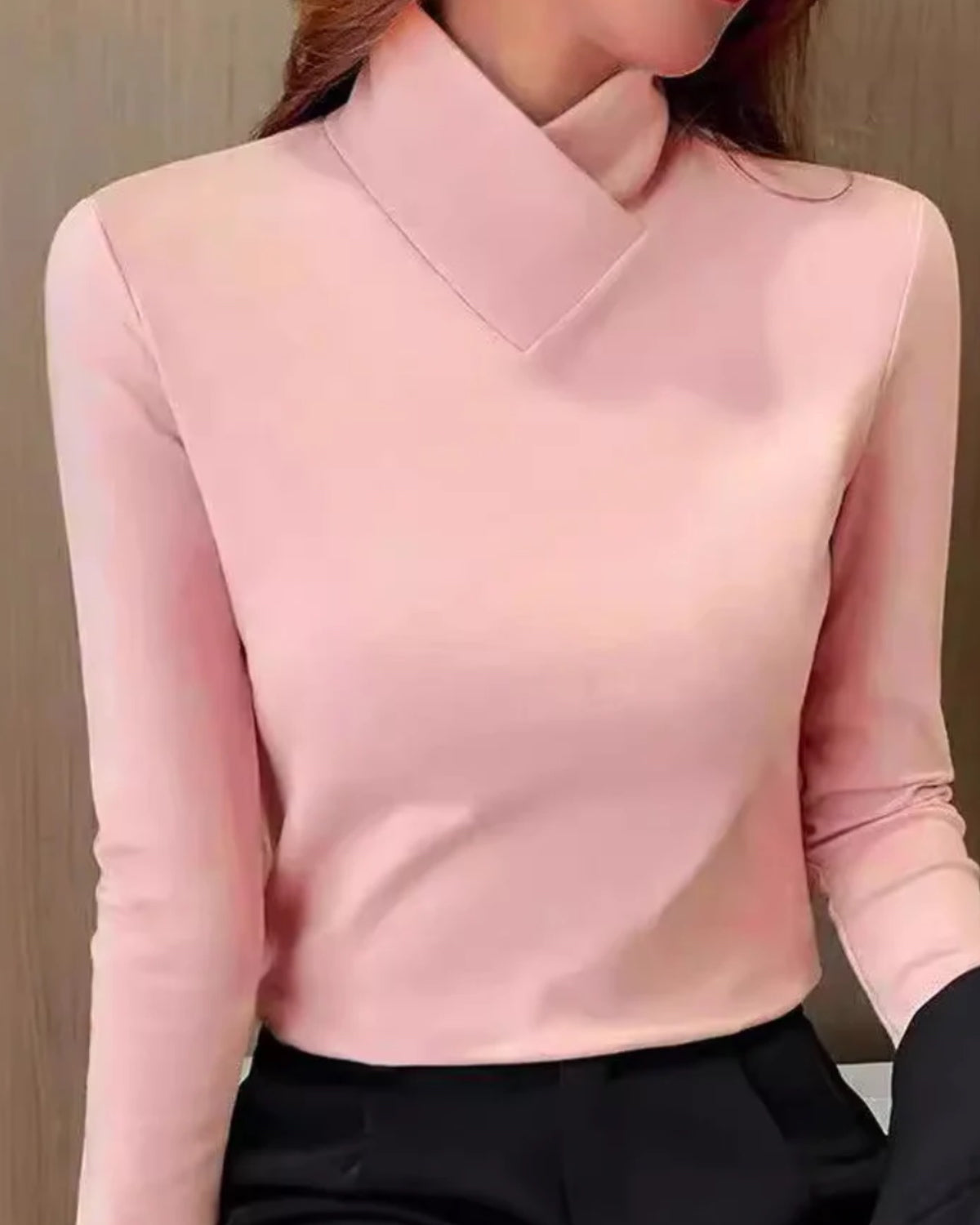 The Elegant™  High Collar Sweater