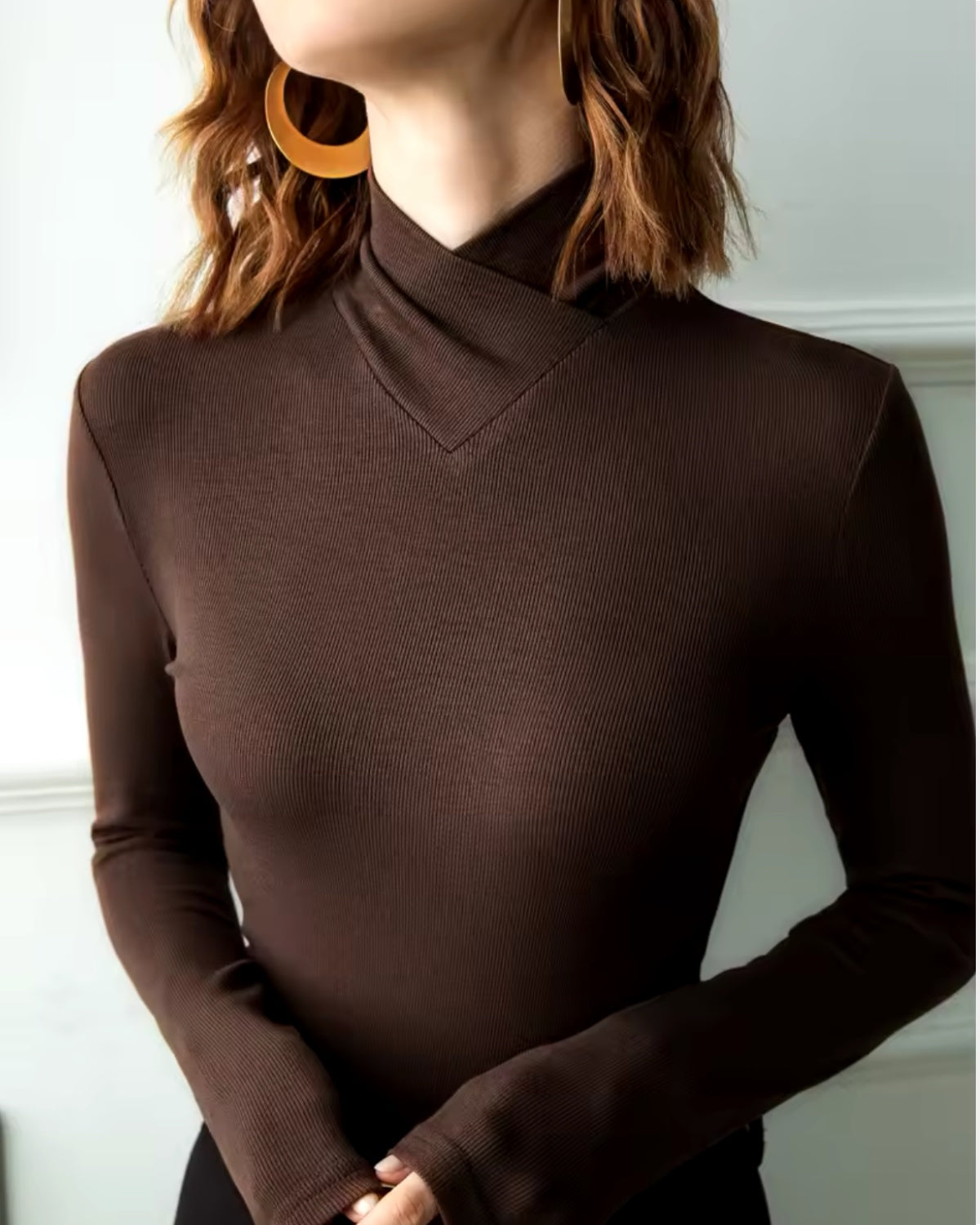 The Elegant™  High Collar Sweater