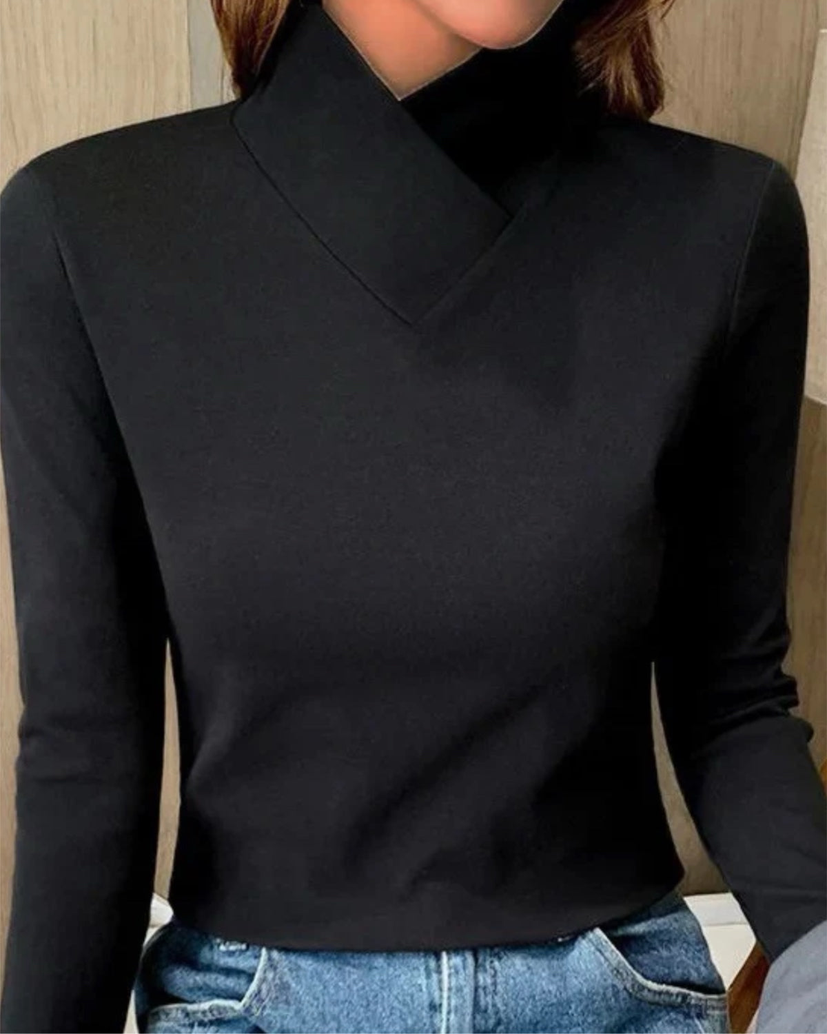 The Elegant™  High Collar Sweater