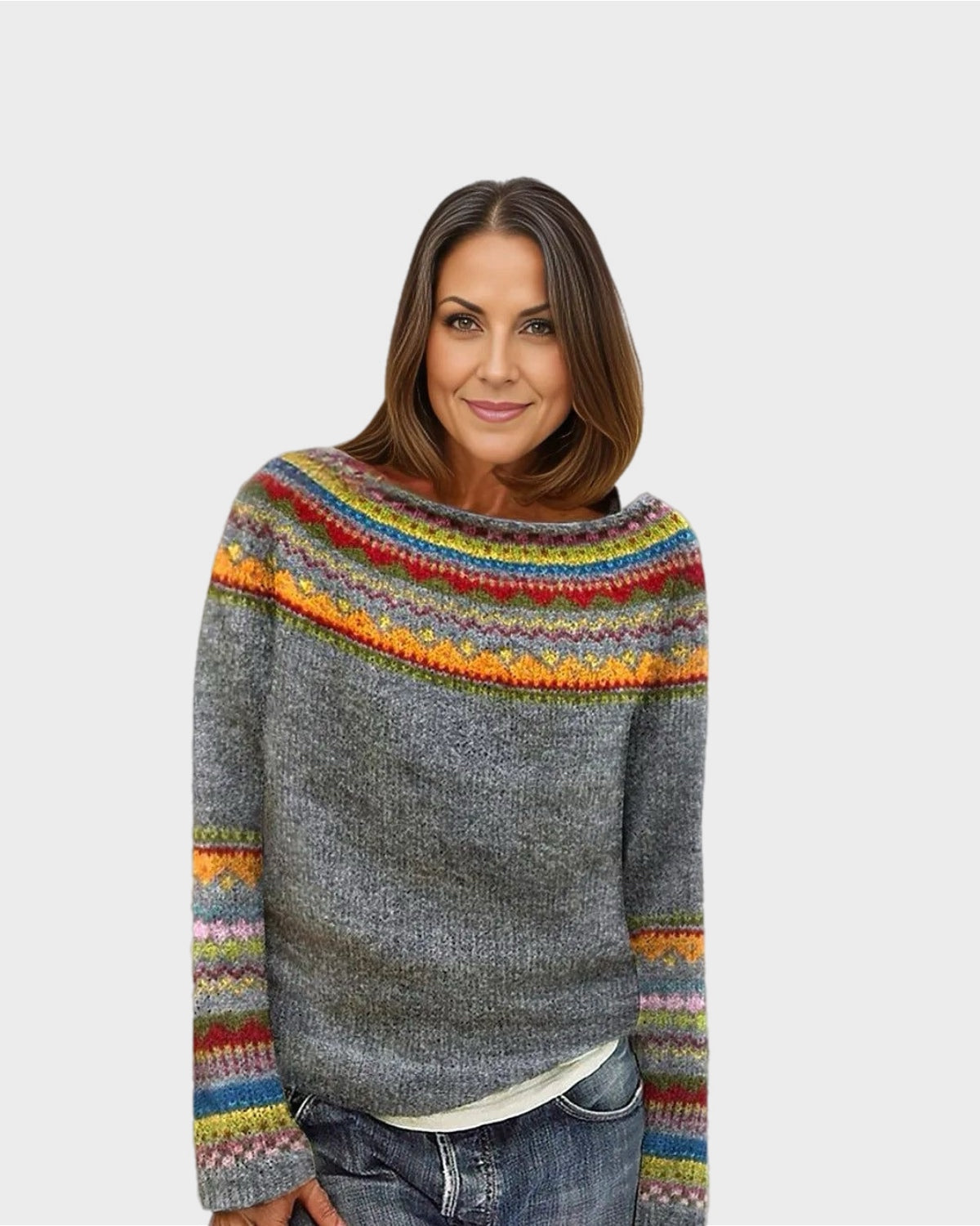 The Everly™  Retro Sweater